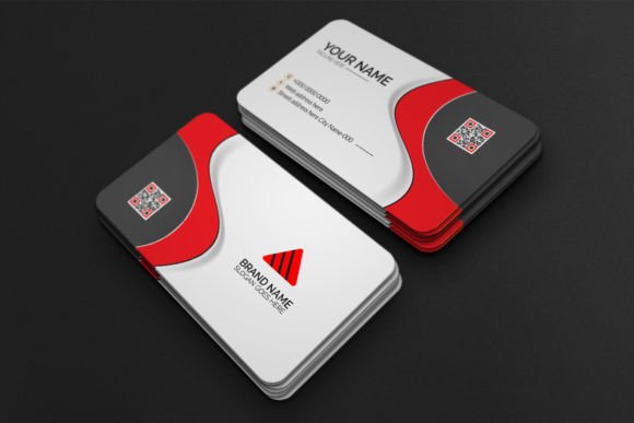 Abstract Business Card Template