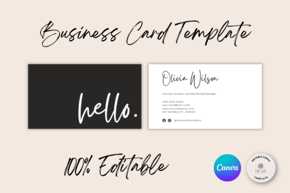 Minimalist Business Card Design Template: A Streamlined Workflow for Modern Professionals