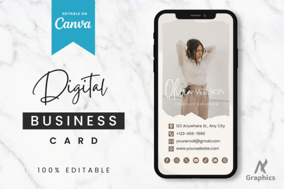 Royal Digital Business Card Template