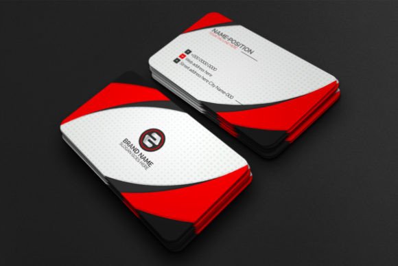 Stander Business Card Template