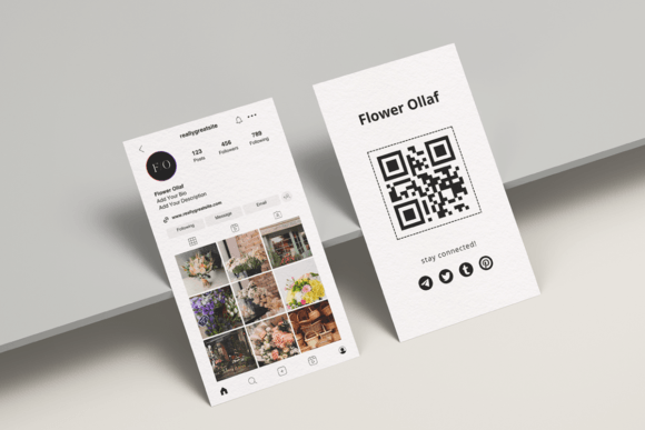 The Ultimate Guide to Creating Professional Digital Instagram Business Cards with Canva