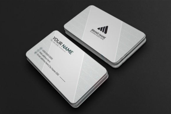 White Business Card Template